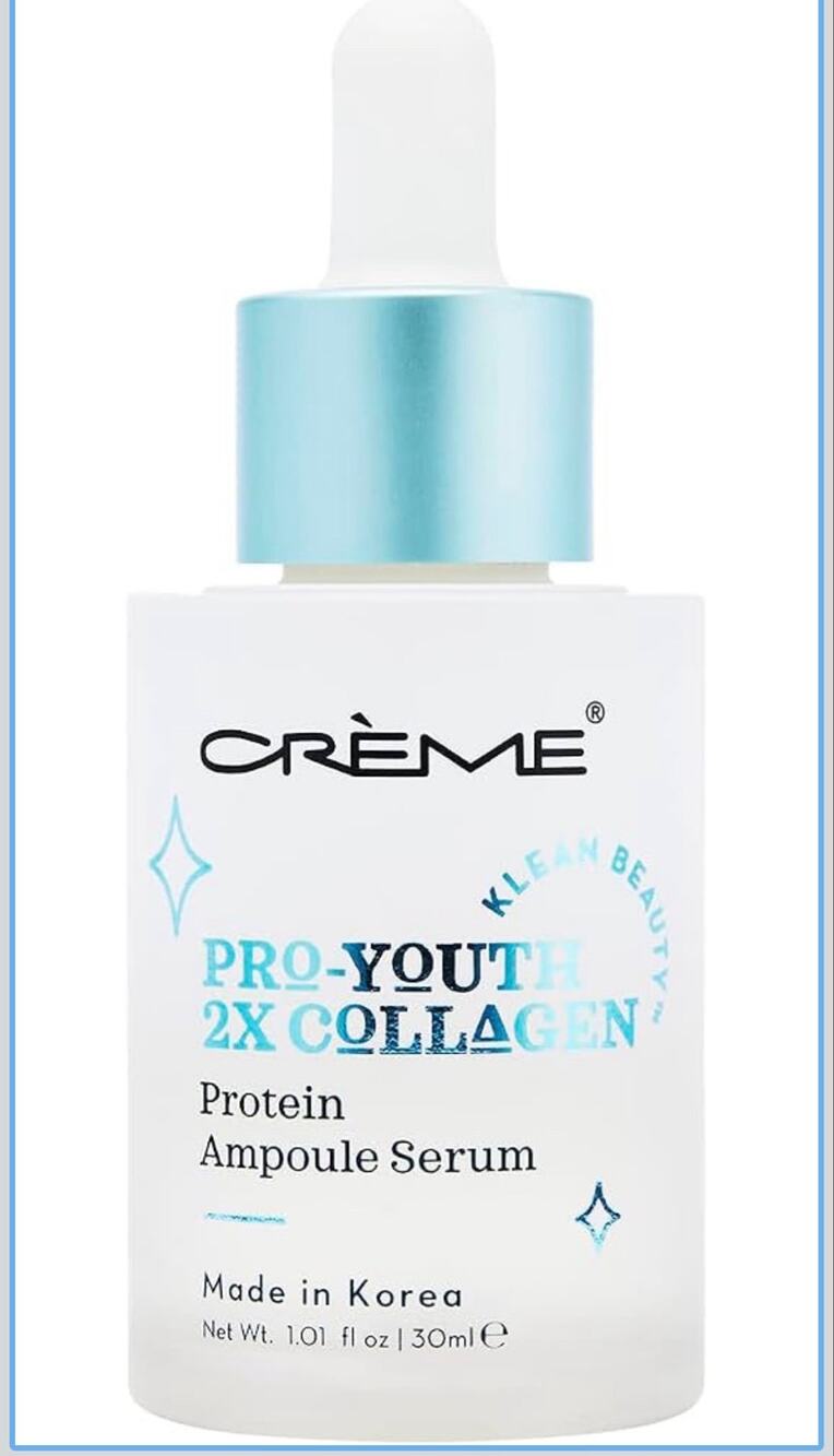 The Crème Shop Pro-Youth 2x Collagen Protein Ampoule Serum Klean Glowing Skin